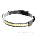 COB LED Outdoor Sports USB Rechargeable Running Headlamp